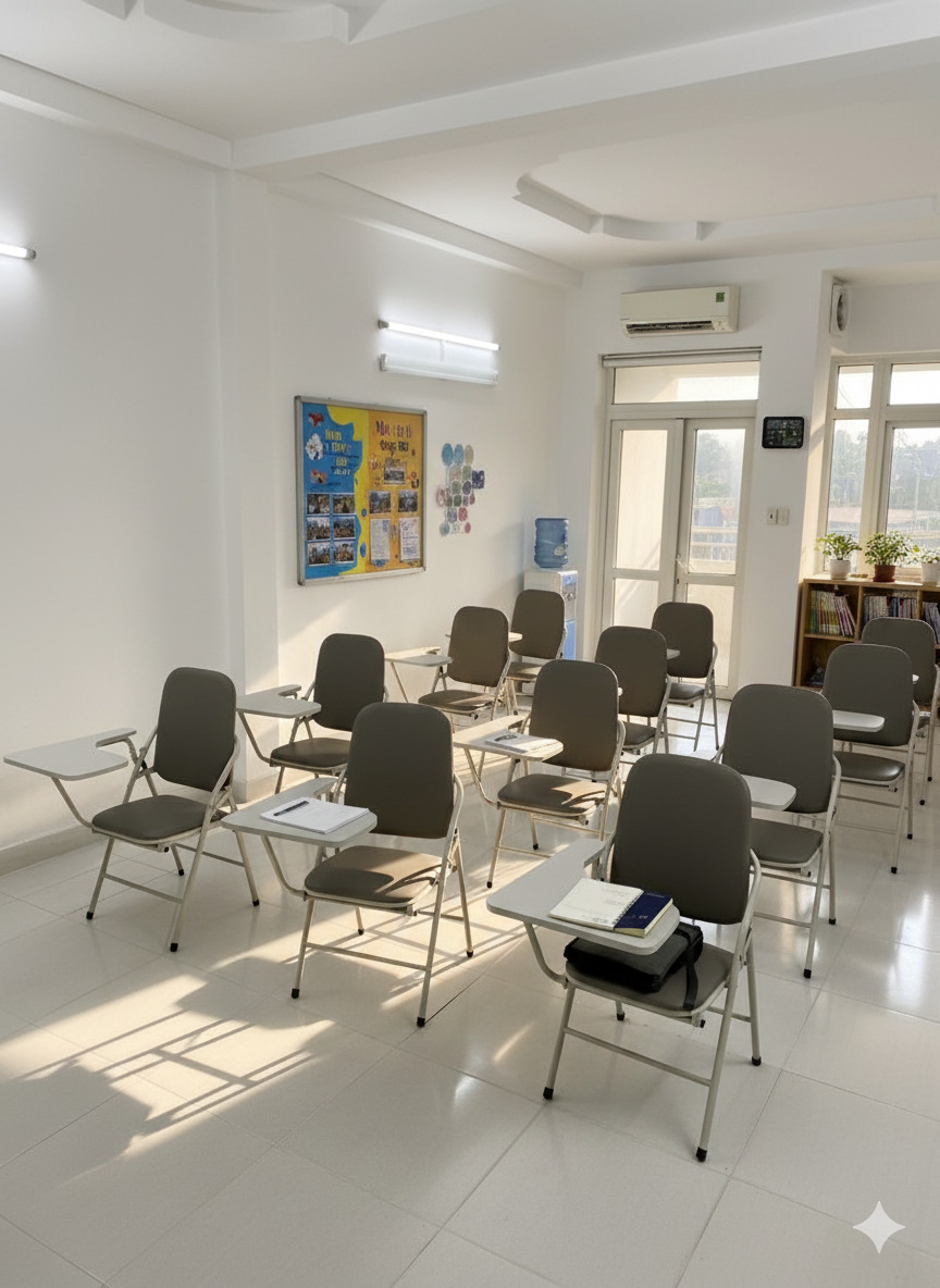 Không gian lớp nhóm nhỏ tại VOK Academy